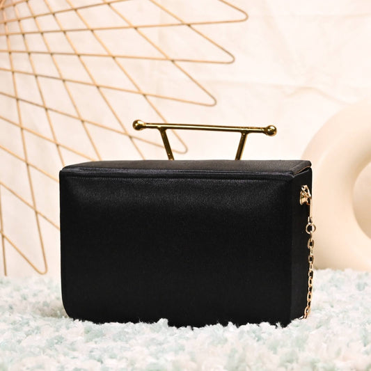 Mini Box Brass Handle Bag