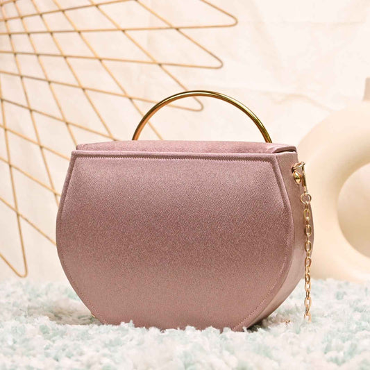 Mini Box Brass Handle Bag